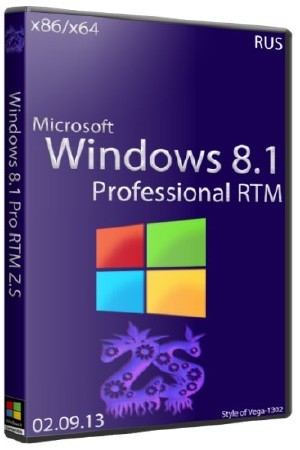 Windows 8.1 Pro RTM Z.S Edition x86/x64 (02.09.13/RUS)