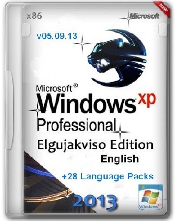 Windows XP Pro SP3 x86 Elgujakviso Edition (v05.09.13/ENG)