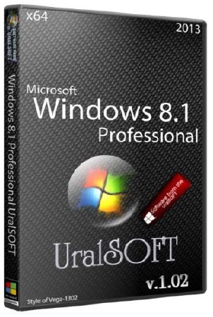 Windows 8.1 x64 Pro UralSOFT v.1.02 (2013/RUS)