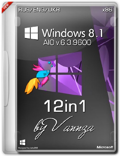 Microsoft Windows 8.1 x86 12in1 by Vannza (RUS/ENG/UKR/2013)