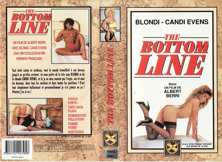 The bottom line /   (Alber t Berry, Western Visuals) [1987 ., Feature, Classic, VHSRip]