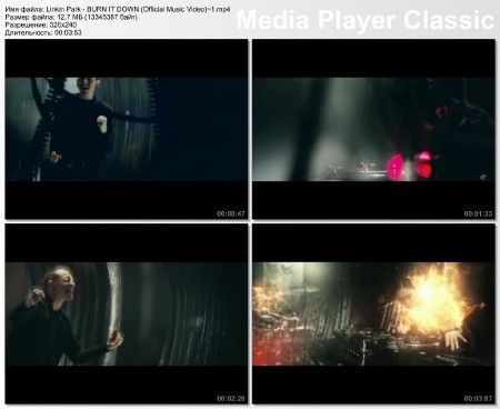 Linkin Park - BURN IT DOWN (Official Music Video) mp4