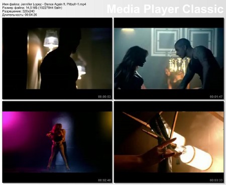 Jennifer Lopez - Dance Again ft. Pitbull mp4