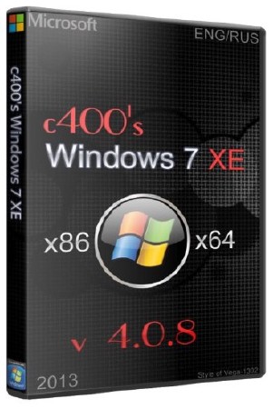 c400's Windows 7 XE 4.0.8 (x86/x64/RUS/2013)