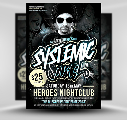 Systemic Flyer Template PSD