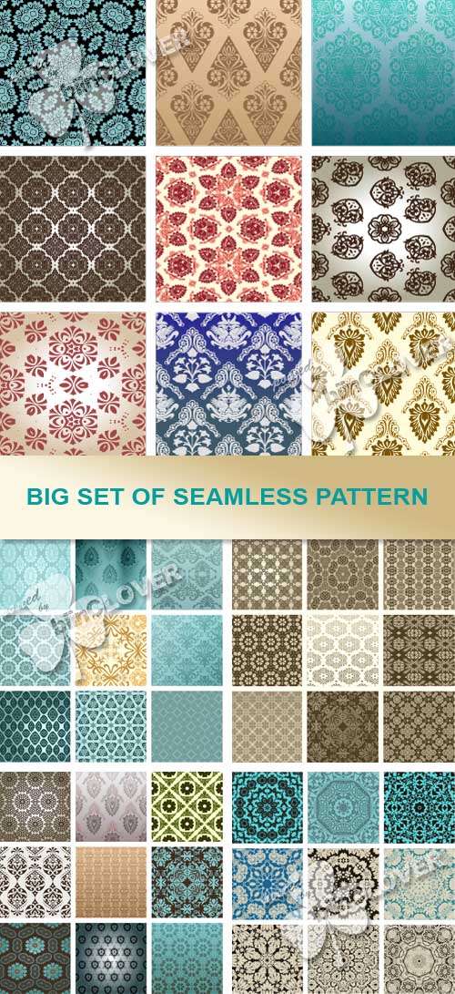Big set of seamless patterns 0486