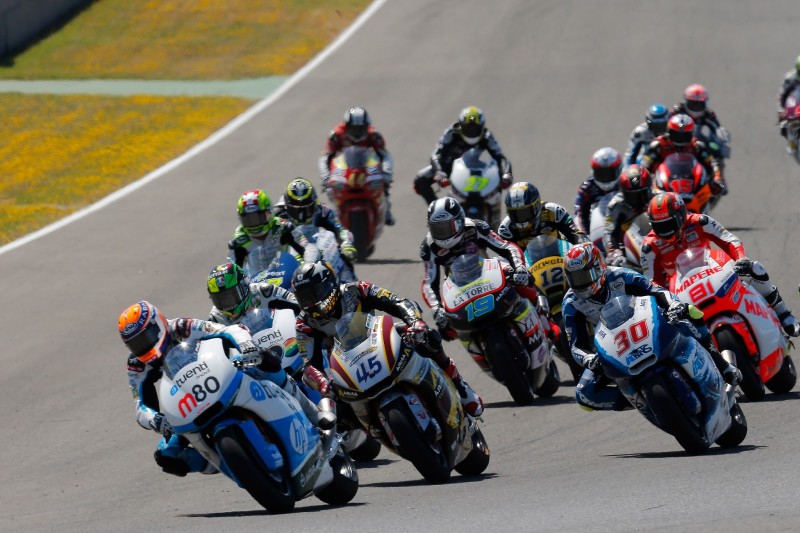 В чемпионаты Moto3/Moto2 2014 заявились 37 команд с 65 гонщиками