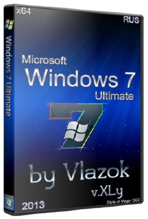 Windows 7 Ultimate x64 SP1 v.XLy by vlazok(2013/RUS)