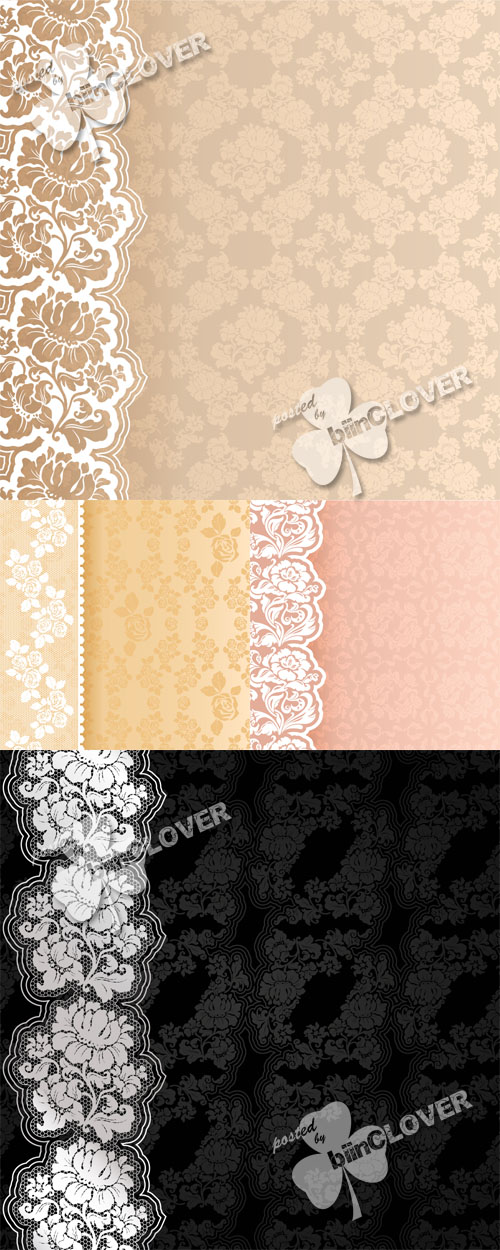 Lace decorative backgrounds 0489