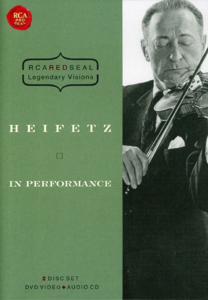 Играет Яша Хейфец / Heifetz. In Performance (1971) DVDRip