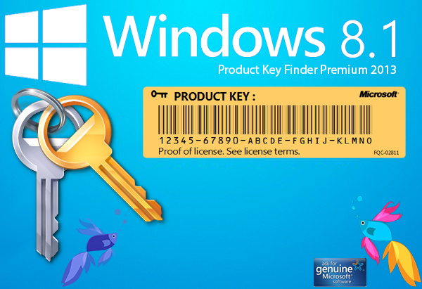 Windows 8.1 Product Key Finder Premium 13.09.8