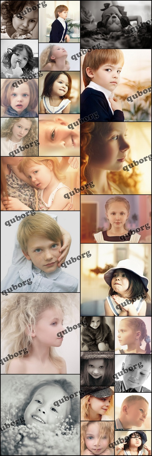 Stock Photos - Portrait of a Beautiful Child