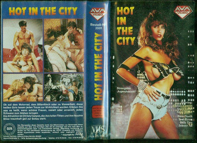 Hot In The City /    (Tina Marie, Canyon Video) [1989 ., Classic, VHSRip]Arcie Miller,Christy Canyon,Sasha,Stacy Lords,Billy Dee,Johnny Ace,Peter North,Tom Byron