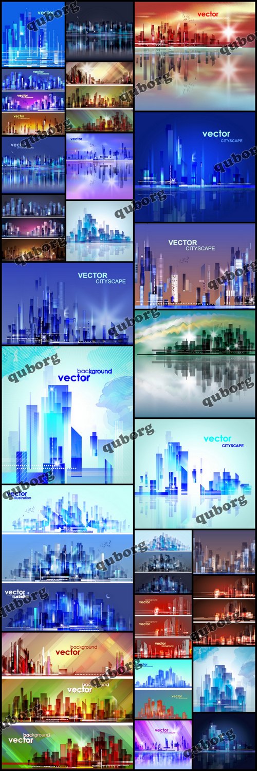 Stock Vector - City Background