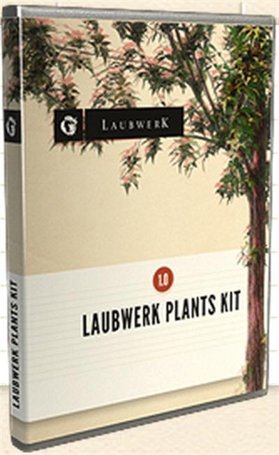 Laubwerks Plants Kits v1 and v2 - Cinema4D and 3DSMAX (WIN-MACOSX)
