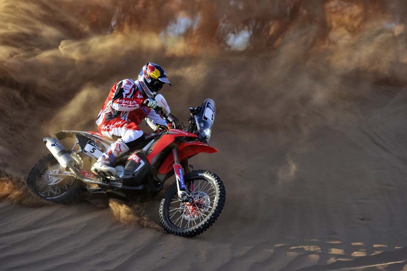 Раллийный мотоцикл Honda CRF450 Rally 2014 (фото)