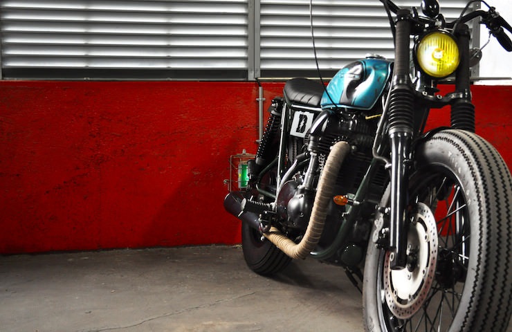 Кастом Kawasaki W650 - Blitz Motorcycles