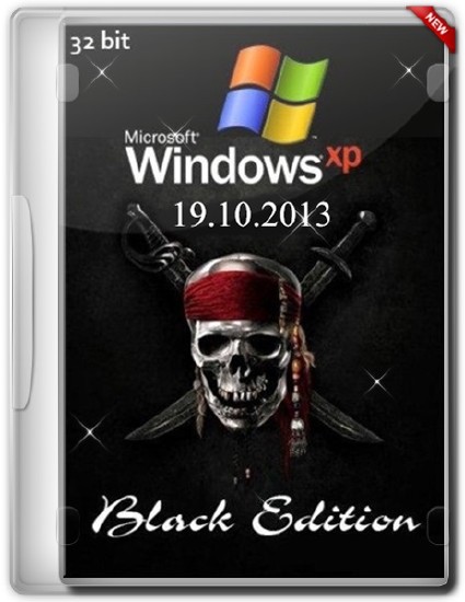 Windows XP Professional SP3 Black Edition 19.10.2013 (86/ENG/RUS)