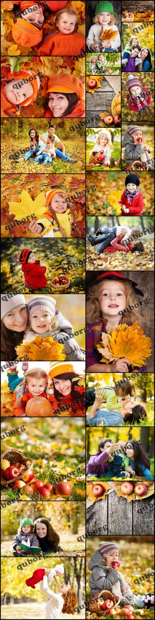 Stock Photos - Autumn and Family