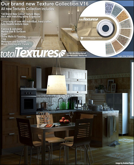[Max] 3D Total Textures V16 Architectural Showroom