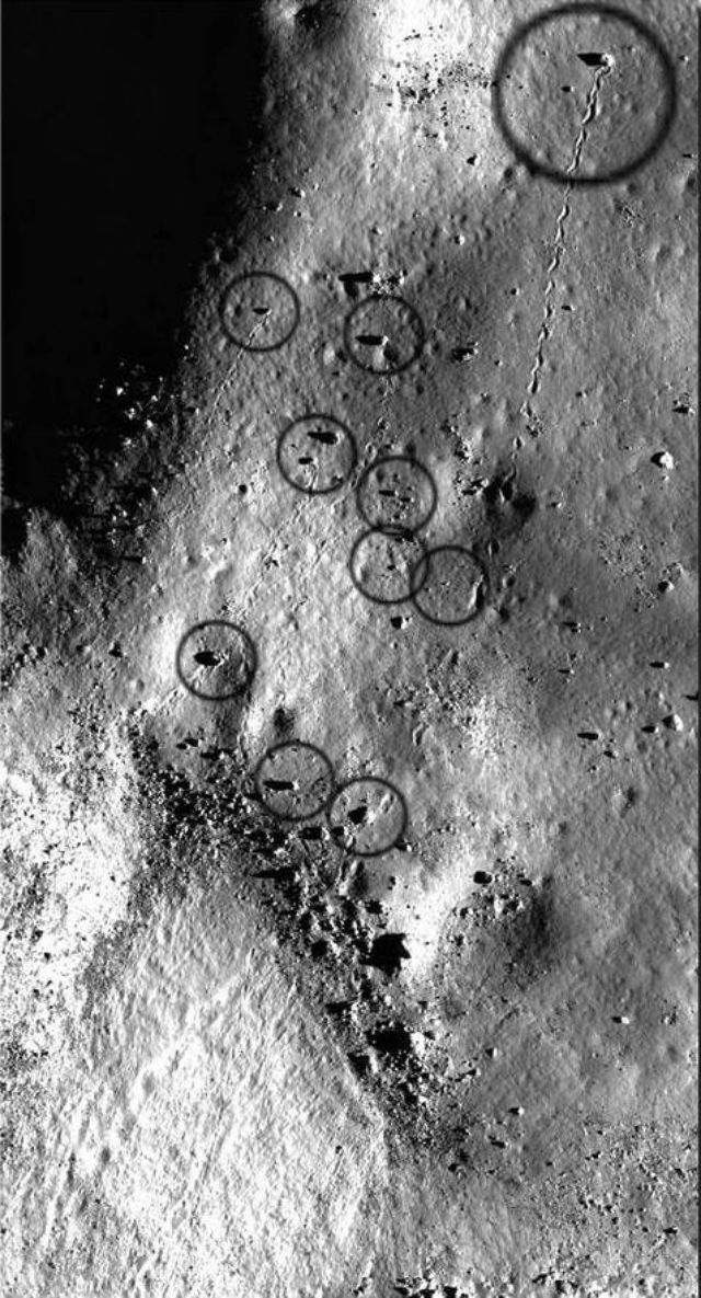 Необъяснимые явления: движущиеся камни на Луне — иная форма жизни.