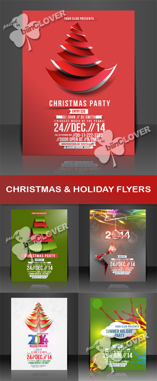 Christmas and holiday flyer 0505