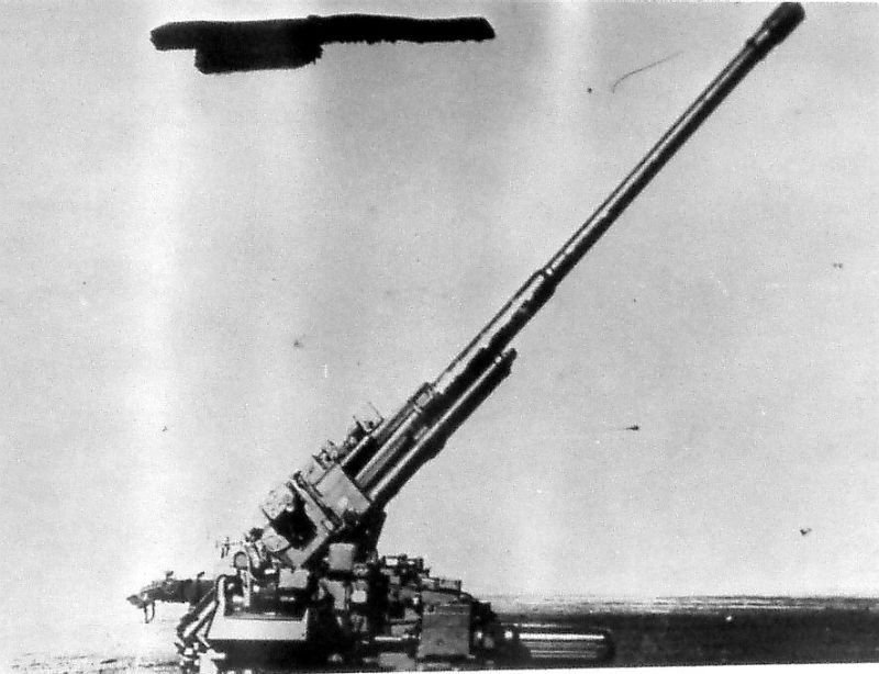 Последние советские зенитные орудия калибра 152мм – КМ-52/КС-52
