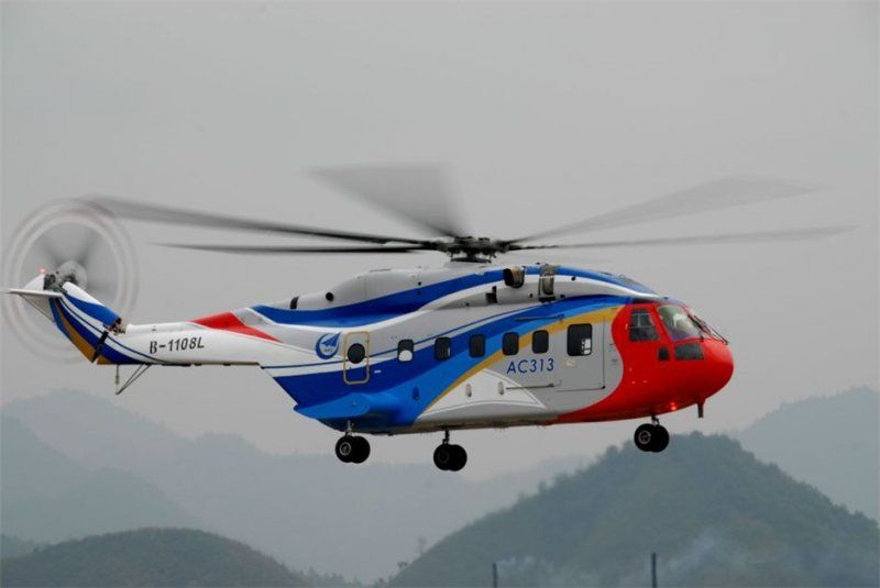 China has managed to build a helicopter without stealing technology