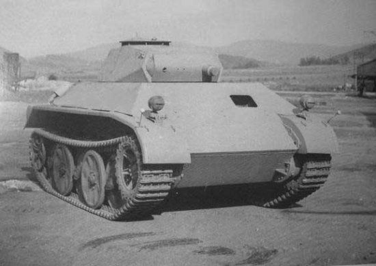 Немецкий танк VK1602 «Леопард»