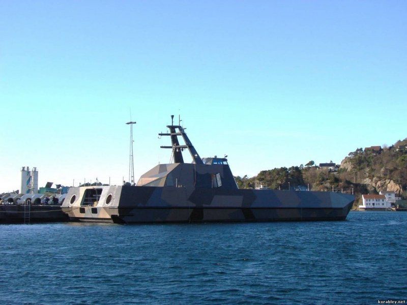 Пятый скоростной патрульный катер P965 "Гнист" проекта "Скьелд" поставлен ВМС Норвегии