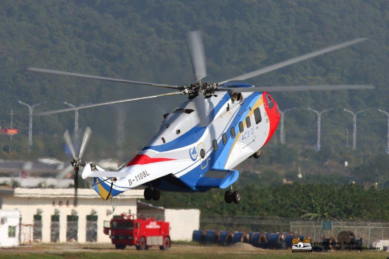 China launched a series of high-altitude civilian helicopters