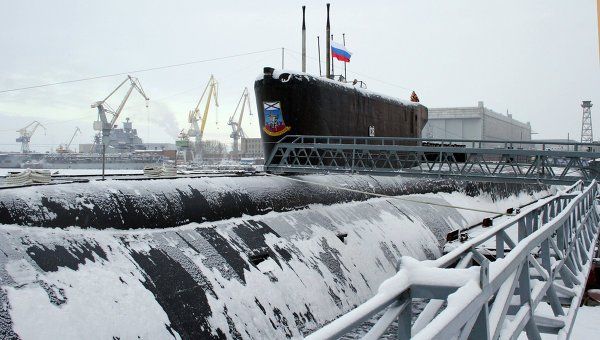 Подводный крейсер "Юрий Долгорукий" вошел в состав ВМФ