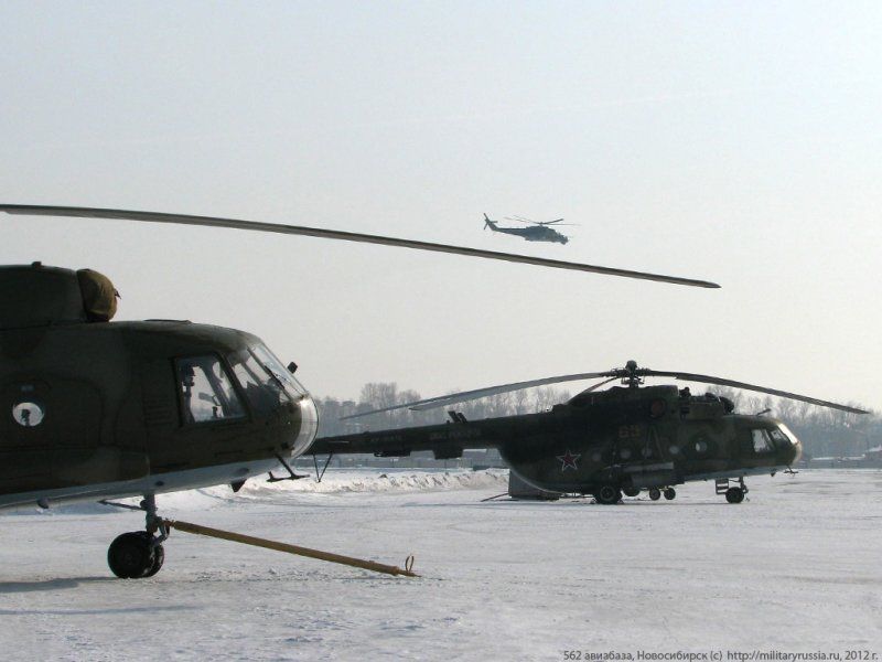 Пресс-тур на 562 авиабазу армейской авиации (Толмачево, Новосибирск)
