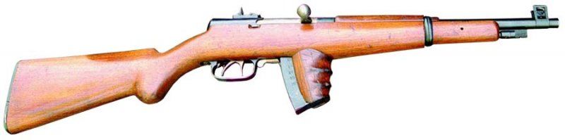 Опытный пистолет-пулемёт Токарева ППТ (СССР. 1927 год)