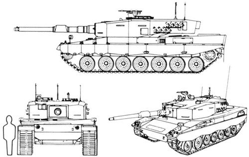 Основные боевые танки западных стран (часть 2) – Леопард-2