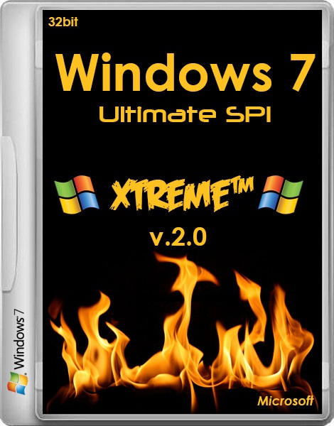 Windows 7 Ultimate SP1 32bit XTreme™ v.2.0 (2013/RUS)
