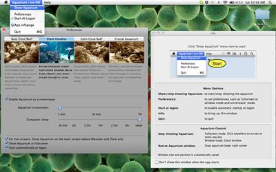 Aquarium Live HD v.2.2 Mac OS X