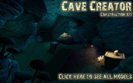 [Max] DEXSOFT-GAME Cave Creator Construction Set by Lennart Hillen