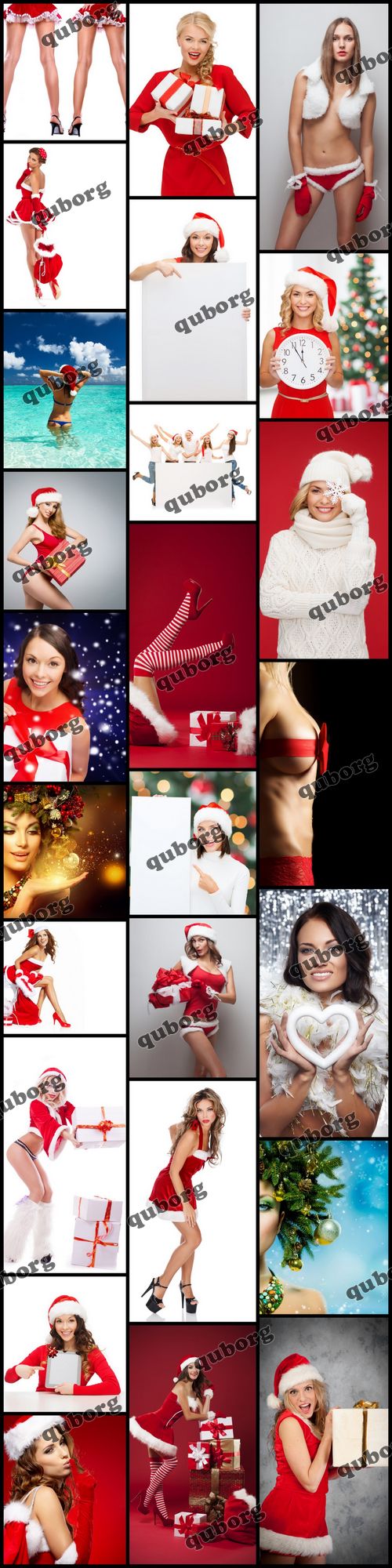 Stock Photos - Christmas Girls
