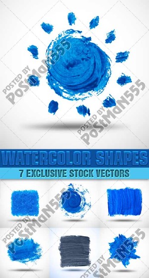   | Watercolor Shapes 2, 