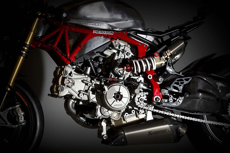 Решетчатая стальная рама Pierobon для спортбайка Ducati 1199 Panigale