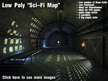 [3DMax]  DEXSOFT-GAMES Low Poly Sci-Fi Map