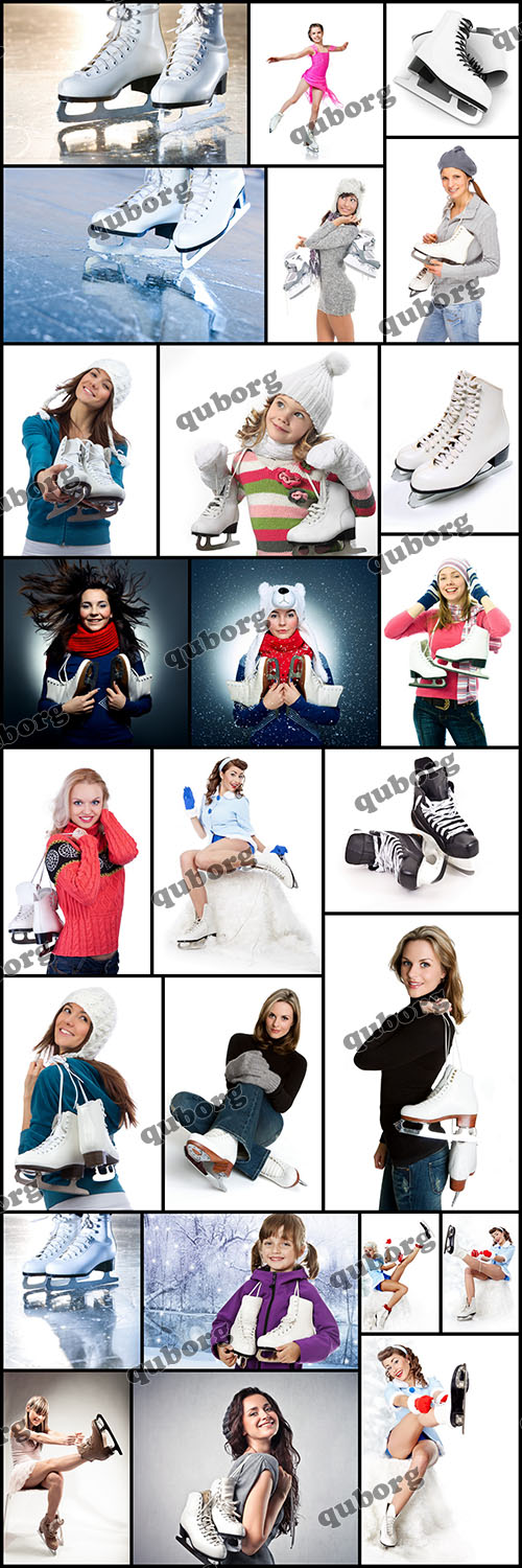 Stock Photos - Ice Skating