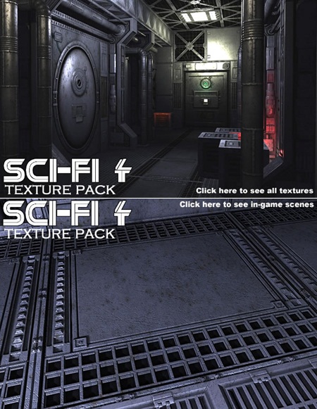 SCI-FI 4 texture pack