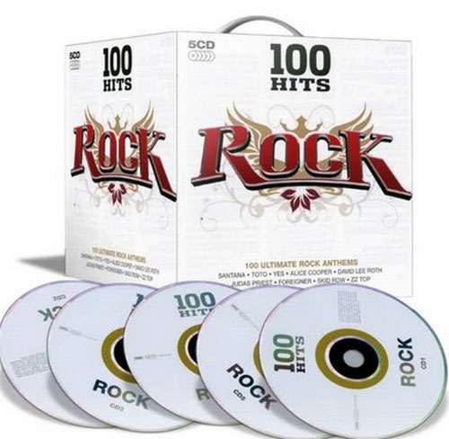VA-100 Hits - Rock (5CD) (2007) MP3