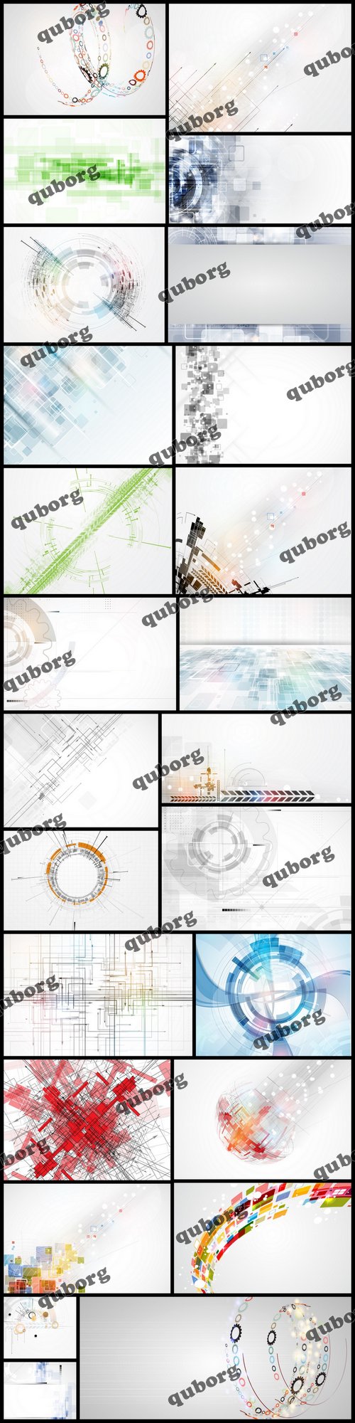Stock Vector - Collection of Vector Abstract Backgrounds Part 44