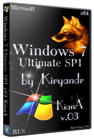 Windows 7 Ultimate SP1 KianA v.03 by kiryandr