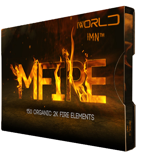 motionVFX - mFire: 150 Organic 2K fire elements/ (H.264 version )