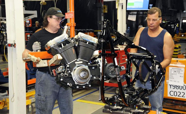 Harley-Davidson наймут 400 временных рабочих