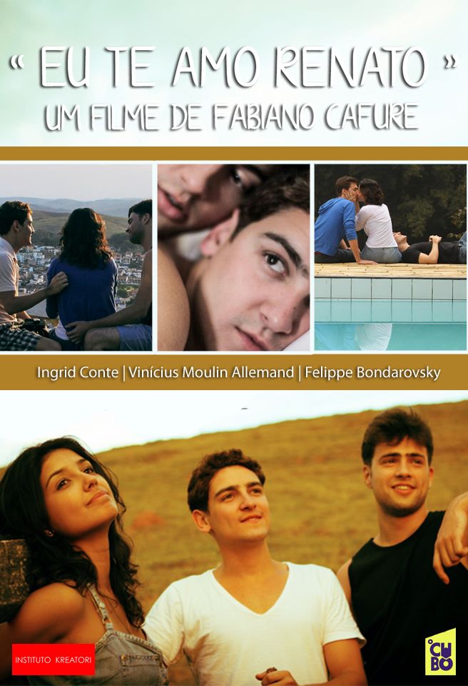 Eu te amo Renato /     (Fabiano Cafure, Thiago Fraga) [2012 ., Romantic, Drama, Music, Erotic (bi/gay/hetero), Kissing, Tattoo, Outdoor, 720p]